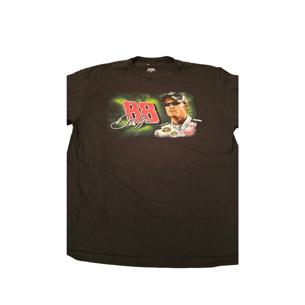 Chase Dale Earnhardt Jr Shirt Adult XLarge Black‎ Green Red Racing Nascar Mens